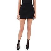 Good American Women's Soft Stretch Ponte Miniskirt