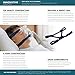 Universal Headgear Strap, Replacement Headband for Gel Full Face Mask, Standard Size Lrg Res Med - Navy (Without Mask)