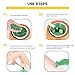Wax Warmer Hair Removal Waxing Kit with Digital LCD Display and Temperature Control Painless Self Home Waxing for Women Men, Body,Armpit,Bikini,Eyebrow,Face