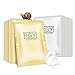 10 PC RGY Facial Silk Mask Moisturizing Facial Sheet Mask Box of 10pcs (Gold/Silver) (silver)