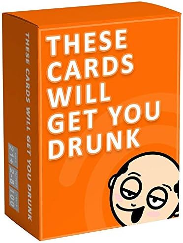 Card Game These Cards Will Get You Drunk Fun Adult Drinking Game For Parties Bar Home Card Game