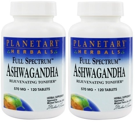 Full Spectrum Ashwagandha 570 mg, Rejuvenating Tonifier,120 Tab x 2 Full Spectrum Ashwagandha 570 mg, Rejuvenating Tonifier,120 Tab x 2