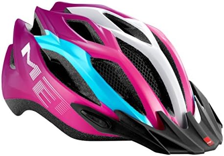Met Crossover Pink Blue Helmet 2016