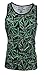 Pacific Surf Men's All-Over Print Tank Slim Fit Muscle Shirt