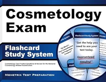 Amazon Com Cosmetology Exam Flashcard Study System