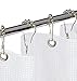 Waffle Fabric White Shower Curtain with Liner Set - Includes Free Clear Liner, Decorative Shower Curtain for Bathroom Set - Rustproof Metal Grommets Waterproof Hotel Quality 72