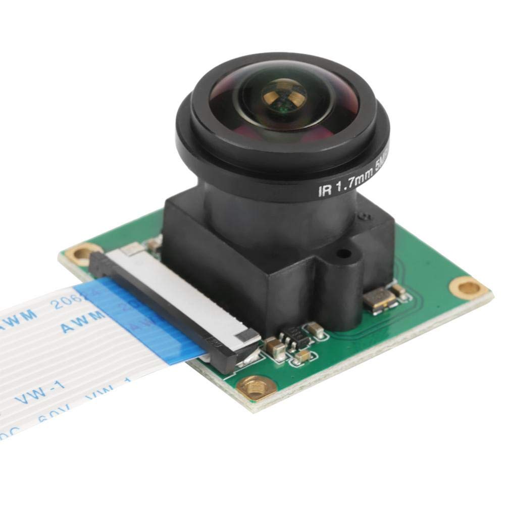 ASHATA For 5 MP 2592x1944 Camera Module, OV5647 175° Wide Angle Mini Camera Module for B 3/2