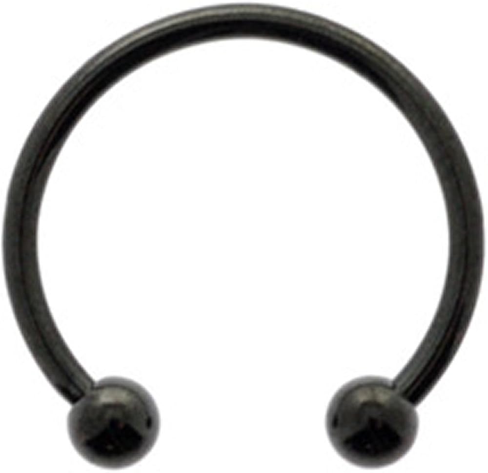 Amazon Com Bodyjewelleryshop Blackline Micro Circular Barbell 9mm