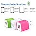 Dual USB Wall Charger, HUHUTA 3Pack 2.1A High Speed Home Travel USB Charging Power Adapter for iPhone iPad iPod, Samsung Galaxy, Note, Nexus, HTC, Oneplus, Google, Motorola, Blackberry, Sony and More