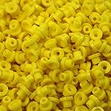 ITATOO 200PCs Soft Rubber Tattoo Grommets Nipples for Tattoo Needles and Armature Bar Yellow N201087F