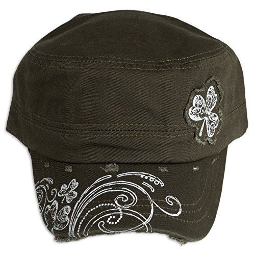 St Patrick's Day Shamrock Cadet Cap