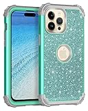 LONTECT for iPhone 14 Pro Max Case Glitter Sparkly