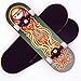 P-Rep Octoquid 30mm Graphic Complete Wooden Fingerboard w CNC Lathed Bearing Wheels