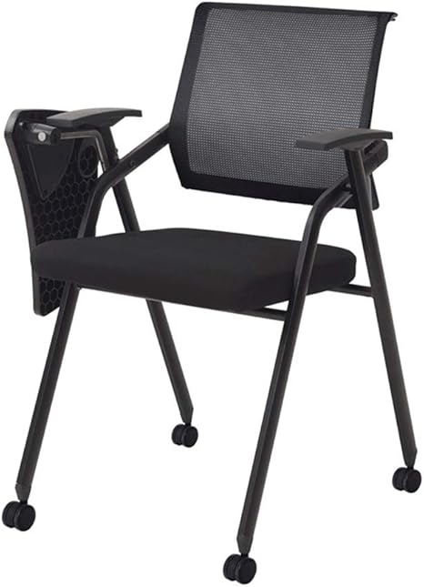 Amazon Co Jp 人間工学に基づいた黒い椅子 テーブル付きオフィスチェア 小型コンピュータチェア ホーム キッチン