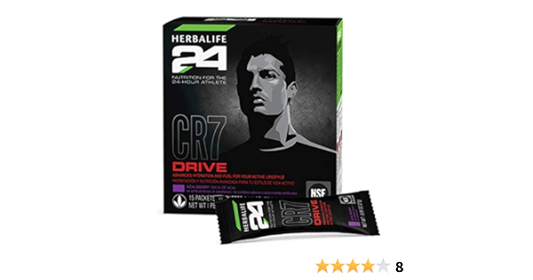 Amazon Com Sports Drink Cr7 Drive Acai Berry Flavor 15 Packets Supports Hydration Energy Levels Health Household