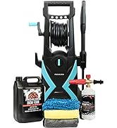 Pro-Kleen Electric Jet Washer High Power Pressure 2.2kW ,1650Bar, 8M Hose On Reel , Car Cleaning ...