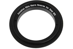 Fotodiox 10-Reverse-NEX-52 52MM Filter Thread Macro Reverse Mount Adapter Ring for Sony E-Series Camera Fits Sony