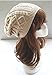Clearance! E-Papaya New Unisex Thick Warm knit Oversized Beanie Hat Skull Cap (Beige)