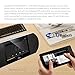 Zettaly Portable Internet Radio Bluetooth 4.0 HiFi Smart Speaker WiFi Powered by Android 6.0 with Built-in 7 Inch Quad Core Tablet and Google Play White