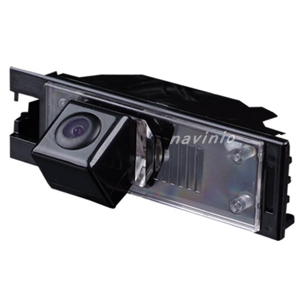 HD Auto Vehicle Car Van 170° Wide Angle License Plate Light Rear View Reversing Backup Camera Parking Aids System Compatible with Hyundai IX35 Tucson MK2 2009-2014