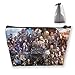 Game Of Thrones Gta Poster Toiletry Bag Cosmetic Makeup Travel Storage Bag With Zipper