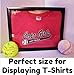 12x15” Display Shadow Box Frame with Linen Background - Ready To Hang Large Shadowbox Picture Frame - Easy to Use - Box Display Frame, Baby and Sports Memorabilia, Uniforms, Military Medals, Wedding.