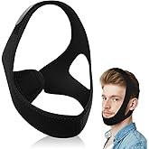 Chin Strap for Sleeping Adjustable Anti Snoring Devices Comfortable Stop Snoring Solution Anti Snoring Chin Strap for Men/Women Snore Stopper Breathable and Reusable