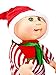 Cabbage Patch Kids Cuties Doll: 9 inch Holiday Helpers Collection - Christie Candy Cane