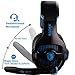2018 Newest SADES SA810 Gaming Headset Over Ear Stereo Headphones Bass Gaming Headphones with Noise Isolation Microphone Volume Control for Xbox One PS4 PC Laptop Mac Mobilethumb 4