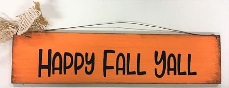 Amazon Com Happy Fall Yall Halloween Autumn Decorations