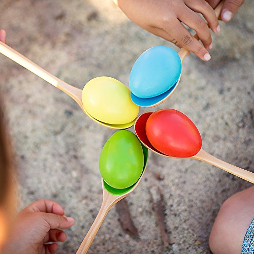 FUN Birthday Party Games for Kids! 3 Classic Games for Kids and Adults to Share Includes: Egg and Spoon Game; 3 Legged Race Bands & Potato Sack Race | These Classic Lawn Games Will Bring Smiles - Thumbnail 4