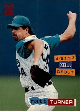 Amazon.com: 1994 Topps Stadium Club Baseball Card #319 Matt Turner