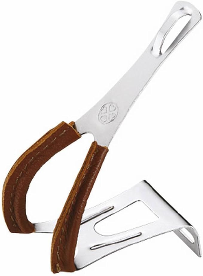 Correa de piel para pedales de bicicleta.: Amazon.es: Coche y ...