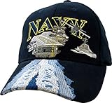 U.S. Navy Aircraft Carrier Ball Cap,Blue,Standard