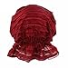 Ever Fairy 3 Colors Pack Chemo Cancer Head Scarf Hat Cap Ethnic Cloth Print Turban Headwear Women Women's Ruffle Beanie Scarf (3 Colors Pack-C1)