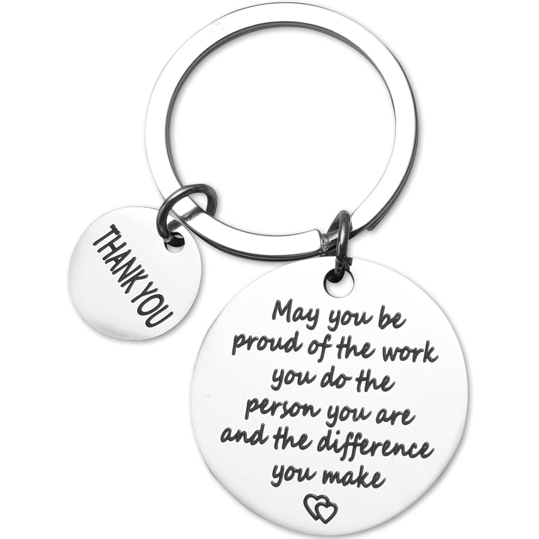 Coworker colleague coworkers charmofgifts appropriate Coworkers Friend Boss Colleagues Keychain Gifts for Man Women Leaving