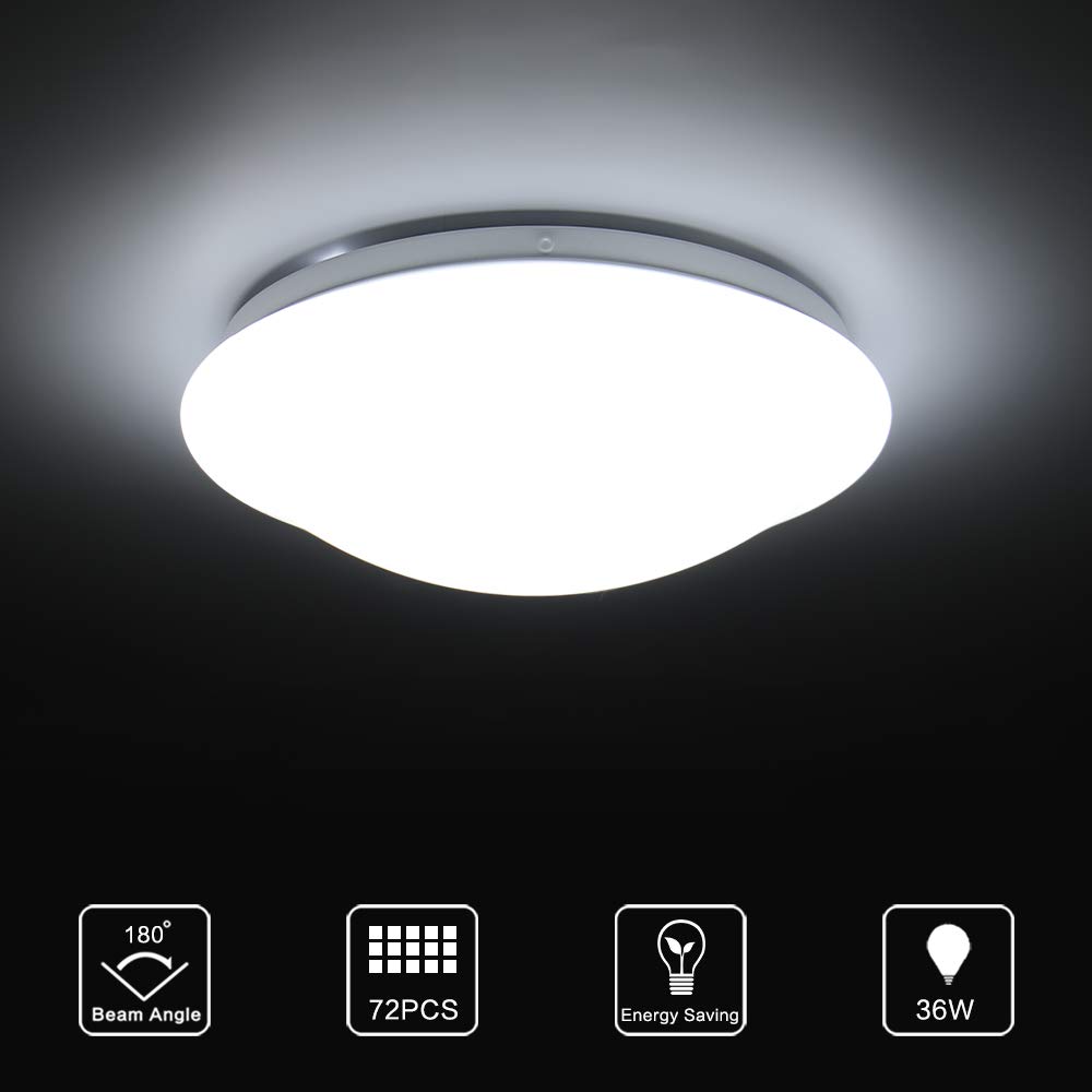 Energética A + Techo Led Luces De Techo De 12W Luminaria 20Cm Flush