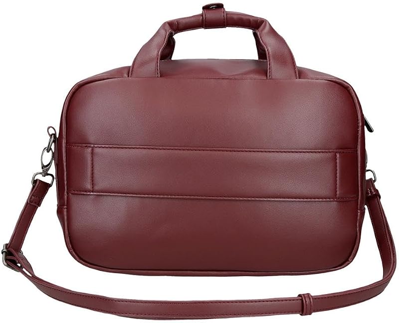 Sprig Trousse de Toilette Adaptable avec bandoulière Rouge 31 x 21 x 15 cm Cuir synthétique by Joumma Bags, Rouge, Talla única, Trousse de Toilette Adaptable avec bandoulière — photo 3 sur 8