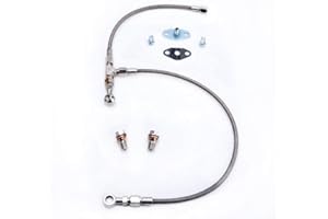 KINUGAWA AVCS/Turbo Oil Feed Line For Subaru 02~06 WRX/04~14 STI GT42R GT4202R