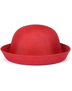 Floppy Summer Cloche Side Flip Derby Hat Wide Brim Tea Party Church Sun Hat