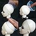 9-10'' Silicon Wig Cap for 1/3 BJD SD Dollfie Dolls Head Protection Cover