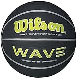 Wilson Wave Phenom Black/Lime Basketball, Official Size