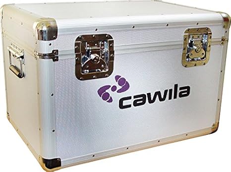 Cawila Aluminium Koffer Trikotbox Silber 58 x 38 x 39 cm, 85 Liter