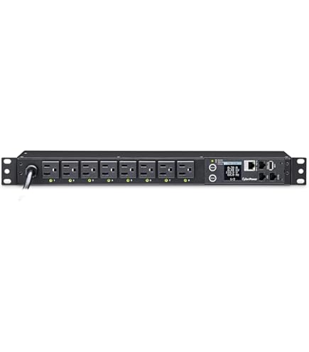 Amazon.com: APC AP7801 Rack PDU Metered 1U 20A/120V Power