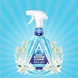 Astonish Daily Shower & Shine Spray 750ml Vegan White Lilies Cleaner view 3