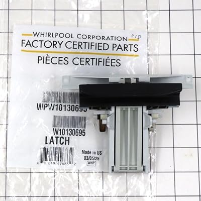 WPW10130695 Dishwasher Door Latch Assembly