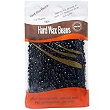 Hot Sale! AMA(TM) No Strip Depilatory Hot Film Hard Wax Pellet Waxing Bikini Hair Removal Bean (Black)