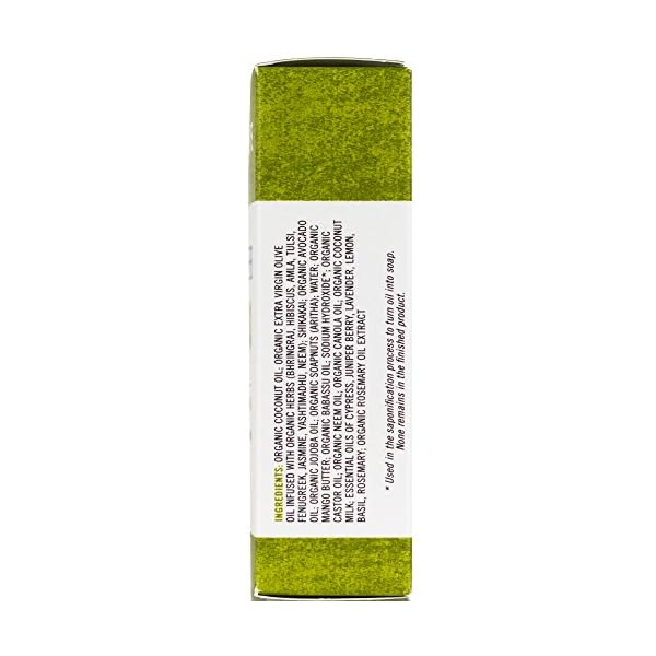 Chagrin Valley Soap & Salve Organic Natural Shampoo Bar Ayurvedic