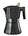 Osaka Stovetop Espresso Maker - Aluminum with Marbled Coating, Stove-Top Moka Pot 