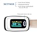 CKeep Fingertip Pulse Oximeter Blood Oxygen Saturation Monitor With OLED Screen and Batteries